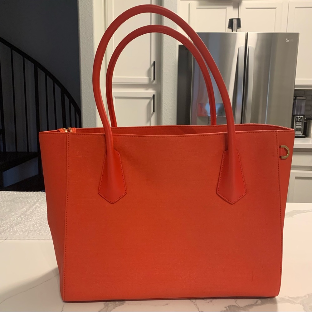 Dagne Dover 15” Tote - Vermilion